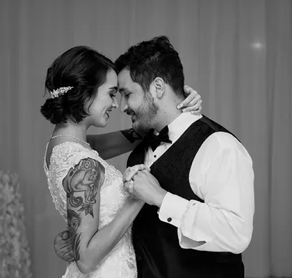 Wedding Photos Orlando Bride and Groom First Dance Cropped