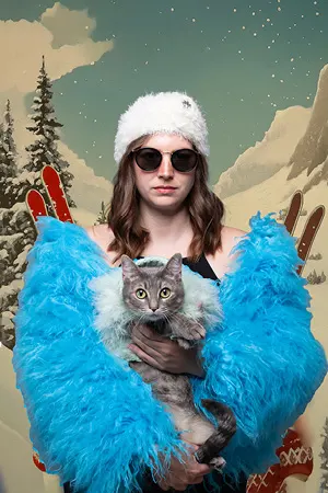 Kiwi's Christmas Close Up